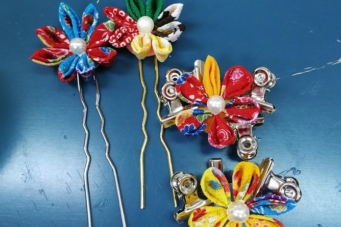 Real Kimono Experience and Tsumami Kanzashi Workshop - Traditional Tea Ceremony Experience