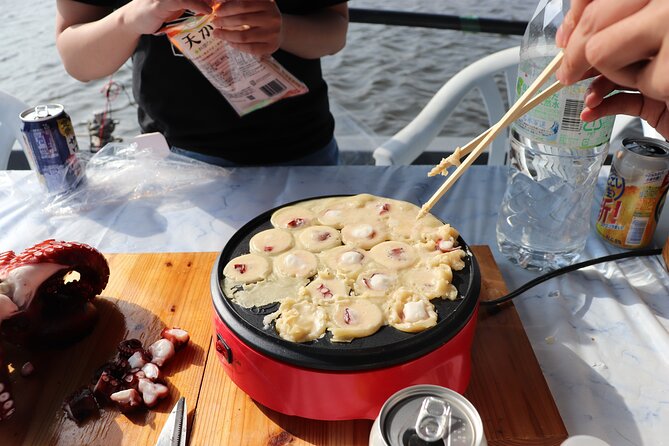 Takoyaki Cooking Experience in Osaka Bay by Cruise - Just The Basics