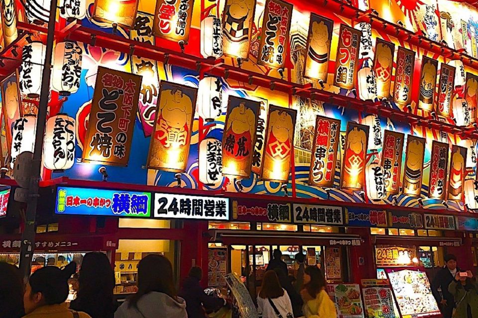 Osaka Shinsekai Street Food Tour - Evening - Just The Basics