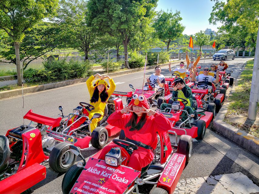 Osaka: Street Kart Experience on Public Roads - Important Requirements and Arrival