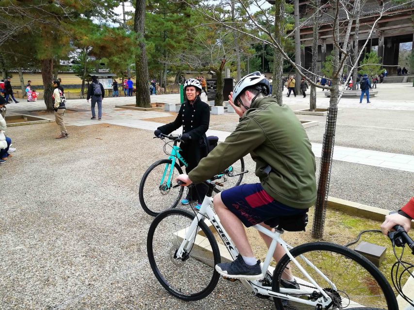 Nara: Nara Park Private Family Bike Tour With Lunch - Just The Basics