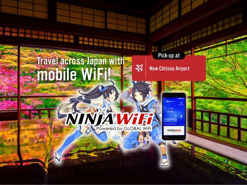 Sapporo: New Chitose Airport Domestic Terminal WiFi Rental - Just The Basics