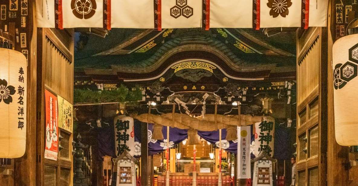 Hakata Temple and Shrine Tour With Food Stall Experience - Cultural Experience at Hakata Machiya Furusatokan