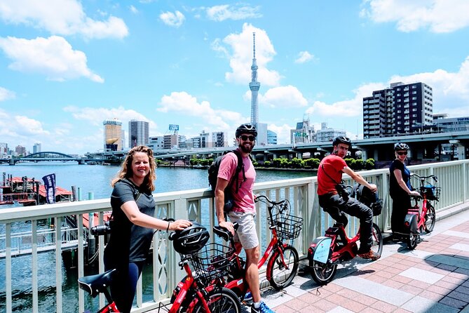 Enjoy Local Tokyo E-Assist Bicycle Tour, 3hrs Tour With up to Six - Host Responses