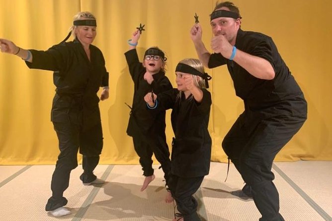 Ninja Experience in Tokyo Samurai Ninja Museum (Family & Kid ) - Just The Basics