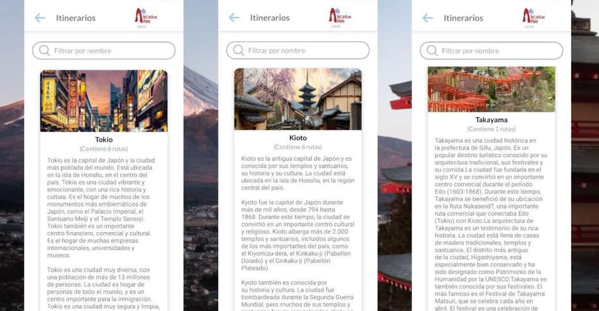 Japan Self-Guided App Complete With Multilingual Audio Guide - Activity Description