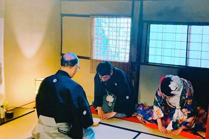 Private Tea Ceremony and Sake Tasting in Kyoto Samurai House - Just The Basics