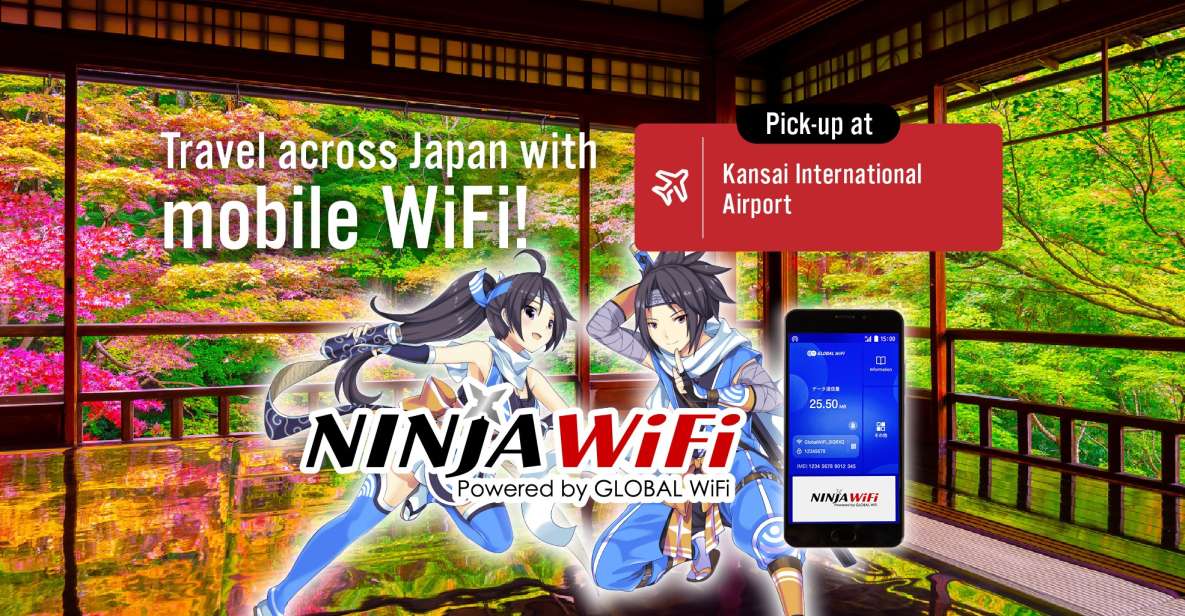 Osaka: Kansai International Airport Wi-Fi Rental - Ticket Information and Booking Process