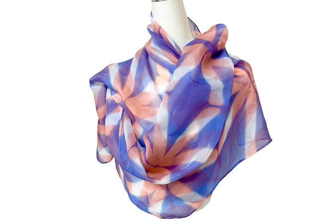 Itajime Shibori Scarf Class - Souvenir and Cultural Insight