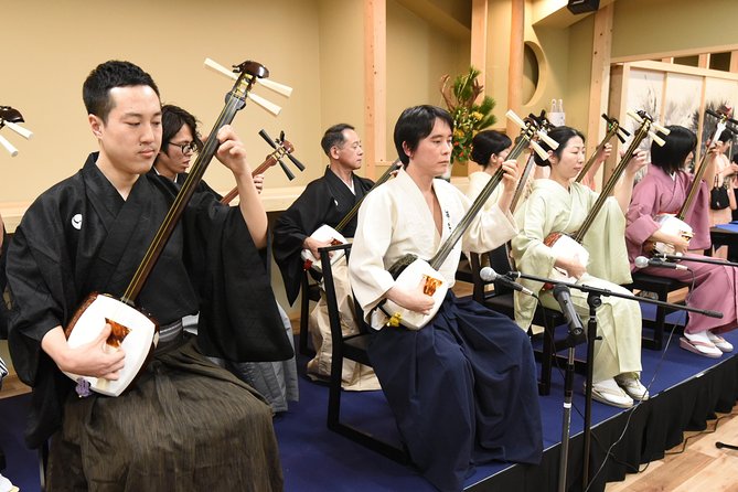 Japanese Traditional Music Show Created by Shamisen - Experiencing a Shamisen Music Show