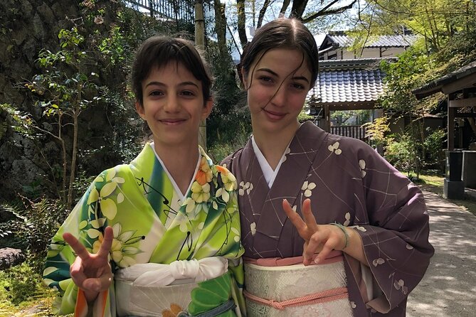 An Amazing Set of Cultural Experience: Kimono, Tea Ceremony and Calligraphy - Expert Guidance and Instruction