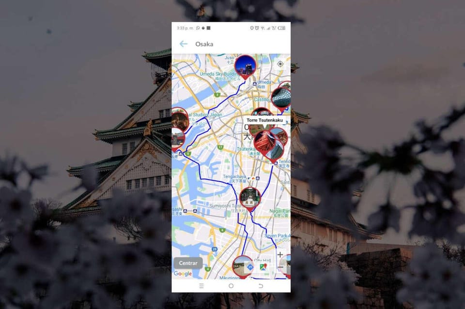 Osaka Self-Guided App With Multi-Language Audio Guide - Activity Description