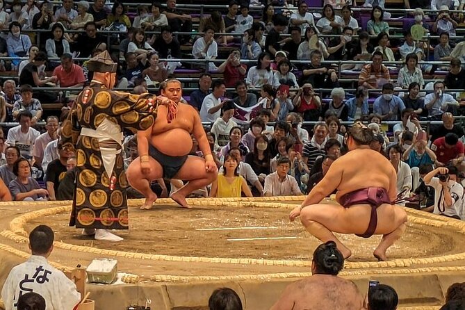 Tokyo Grand Sumo Tournament  With a Sumo Expert Guide - Sumo Traditions and Etiquette