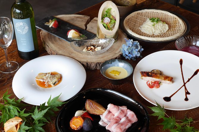 Enjoy the Sake and Food! “Terrorism” Akiu Course - Just The Basics