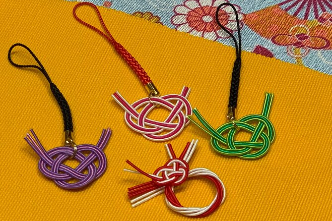 Mizuhiki Crafting in Asakusa Tokyo - Materials Required for Mizuhiki Crafting