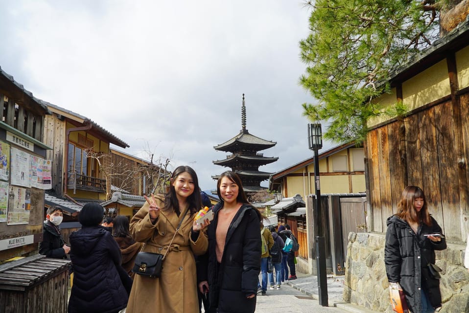 Kyoto Tea Ceremony & Kiyomizu-dera Temple Walking Tour - Meeting Point and Stops