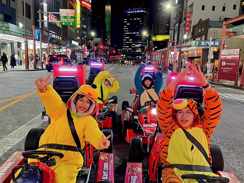 Original 1 Hour Street Go Kart in Asakusa - Memorable Moments Capture