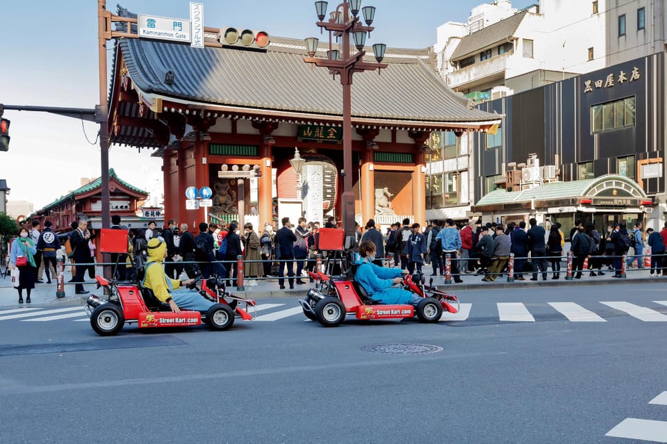 Original 1 Hour Street Go Kart in Asakusa - Location and Activity Details