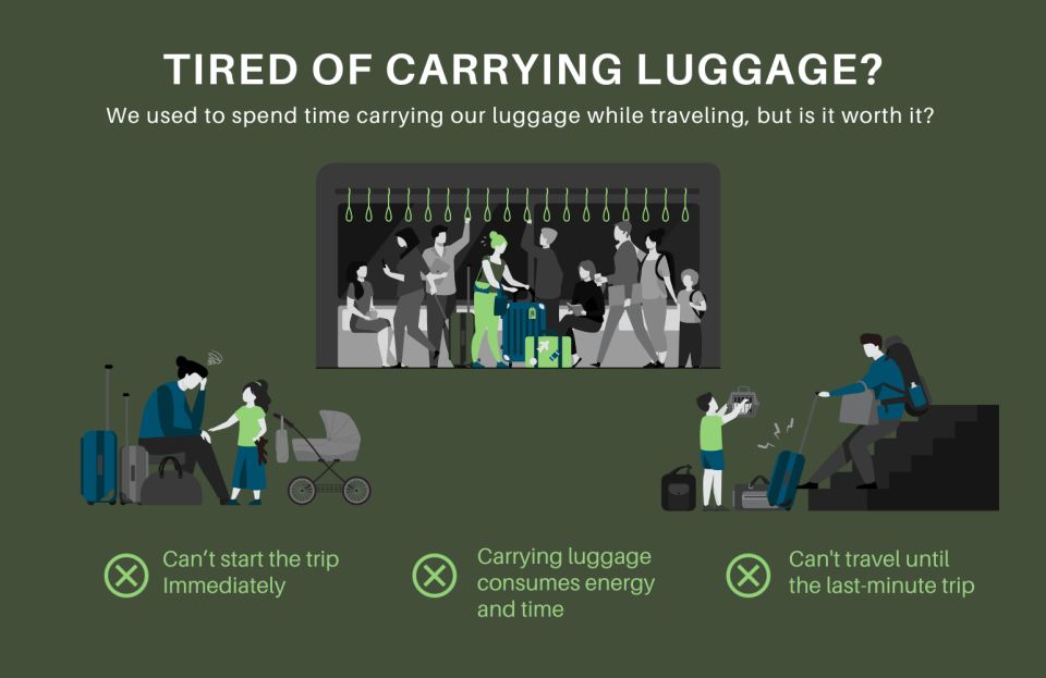 Osaka: Same-Day Luggage Delivery To/From Hotel or Airport - Delivery Instructions