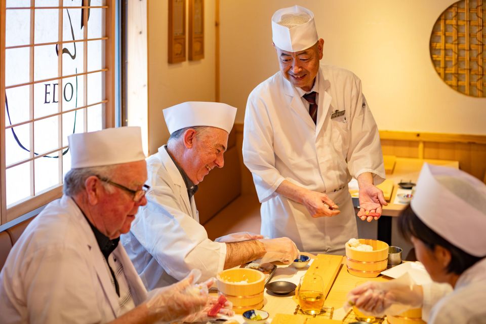Tokyo Professional Sushi Chef Experience - Features