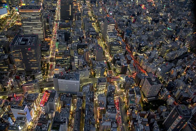 25-Min Downtown Helicopter Tour : Tokyo Skytree and Tokyo Tower - The flight plan: Skytree, Tokyo Tower, Odaiba, and Shibuya from the sky