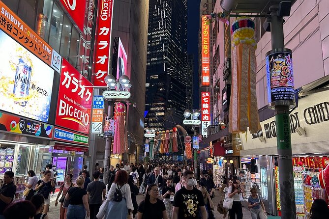 4 Hours Shibuya - Shinjuku Night Tour - Toritake for a real chicken-skewer break (and what to budget)