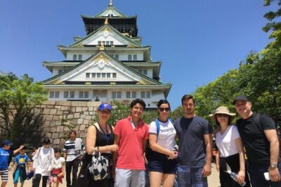 5-Hour Osaka Bike Tour to the Neighborhood of Osaka Castle