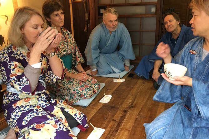 A Unique Antique Kimono and Tea ceremony Experience in English - English teaching, small-group comfort, and photo time