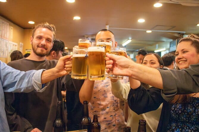 All-You-Can-Drink Bar Hopping Tour in Ueno - What’s included (and what you’ll likely pay for)