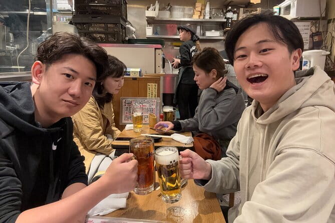 All-You-Can-Drink Bar Hopping Tour in Ueno - Etiquette, timing, and food rules you should know before you go