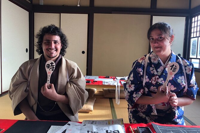 An Amazing set of Cultural experience: Kimono, Tea Ceremony and Calligraphy - Okeiko Japan Miyajima start point, what the first minutes feel like