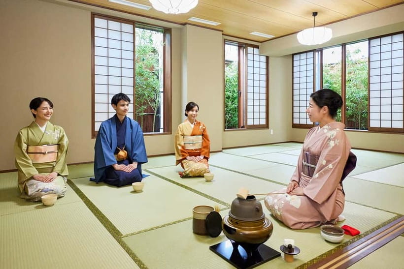 Asakusa: Kimono Tea Ceremony with Matcha and Sweet - Entering the tea room: etiquette taught through Wa, Kei, Sei, Jaku