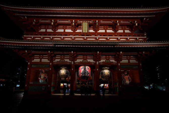 Asakusa Night Evening Walking Tour with English-Speaking Guide - Nakamise Shopping Street: snack-and-souvenir energy without the daytime grind