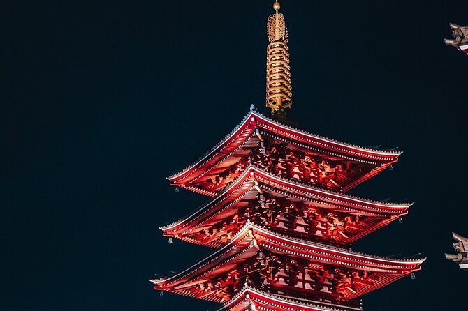 Asakusa Night Evening Walking Tour with English-Speaking Guide - Hanayashikidori: the street named for Japan’s oldest amusement park area