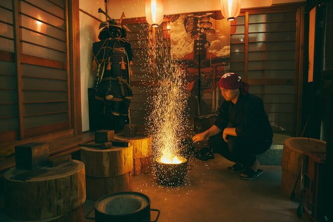 Authentic knife making experience at a blacksmith in Kyoto - Knife Making In Kyoto, Not Just Watching Heat