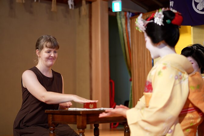 Authentic Maiko Experience&Kyoto Dinner (Free drink) at Noh Stage - Introductions, Kimono Details, and Q&A You’ll Actually Use