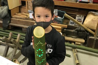 Bamboo LED Lantern Making Experience in Kyoto Arashiyama