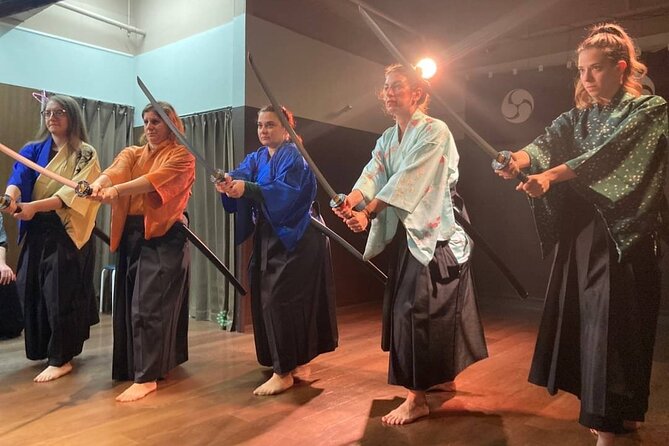 Best Samurai Experience in Tokyo - Chambera Moment: The Simple Sword Fight and the Music-Driven Battle Scene