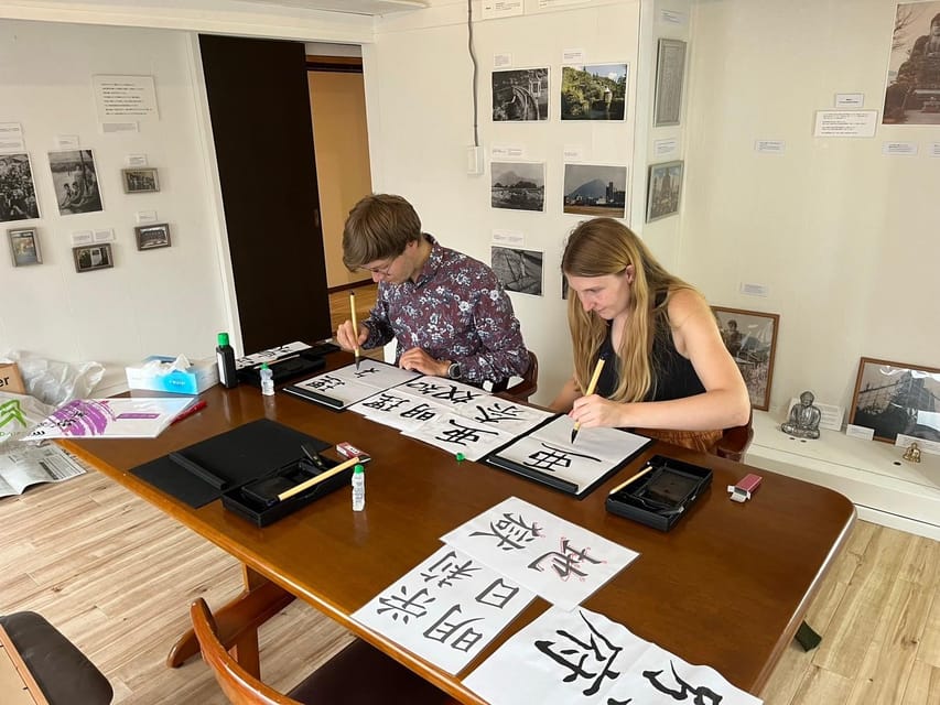 Calligraphy Class for Beginners in a Century-old House - Brush Basics in a Small Group of 4