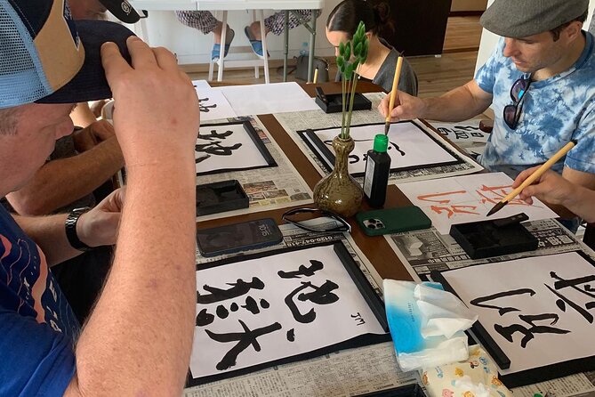 Calligraphy Class for Beginners in a Century-old Japanese House - The practical itinerary: one stop, Space Beppu, and then you go eat
