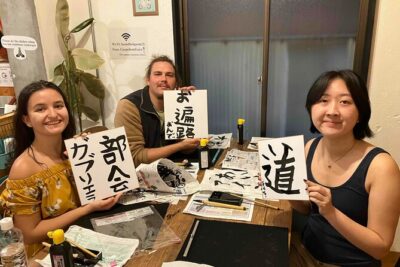 Calligraphy Culture SHODO Experience in Tokyo