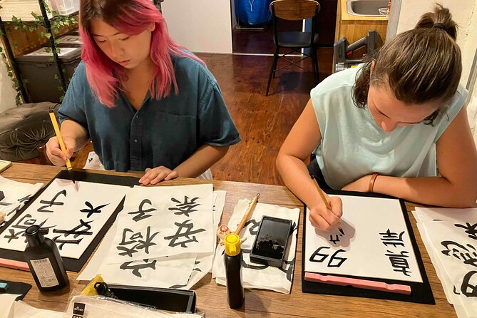 Calligraphy Culture SHODO Experience in Tokyo - The calligraphy reality check: hiragana, katakana, and kanji all feel different