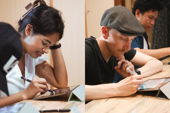 Calligraphy & Digital Art Workshop in Kyoto - Why Kyoto’s Studio Aya mixes brush ink and iPad art