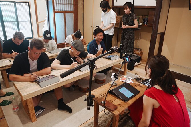 Calligraphy & Digital Art Workshop in Kyoto - The tea break: included snacks and a chance to reset