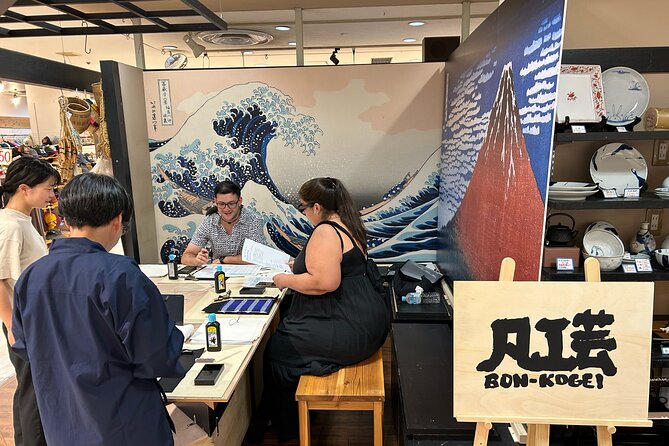 Calligraphy Workshop at Traditional Folk Craft Shop in Hiroshima - The instructor approach: patient, hands-on, and calm