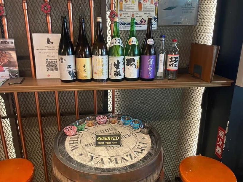 Casual Japanese sake tasting and snack experience, Kabukicho - Key Things I’d Focus On Before You Go