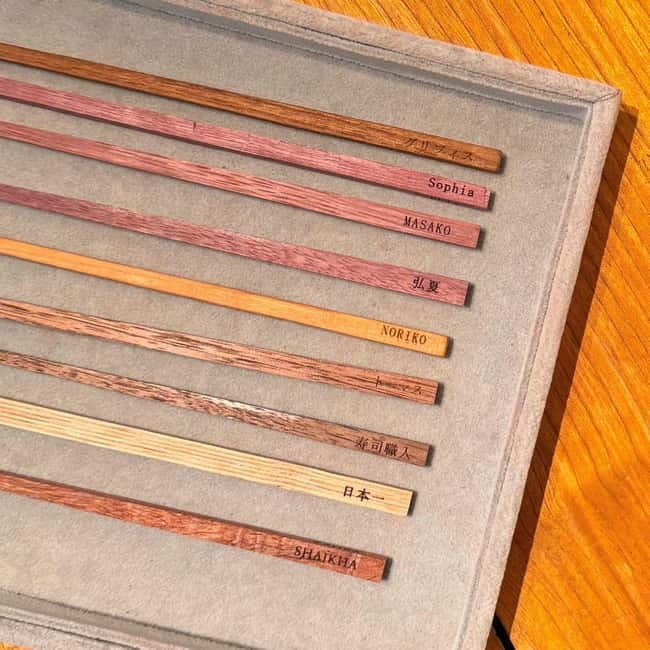 Chopstick Making Workshop in Ginza - Upgrades That Matter: Better Wood and Laser Engraving