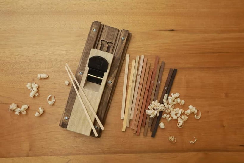 Chopstick Making Workshop in Ginza - The Workshop Flow: From Plane to Sandpaper to Oil