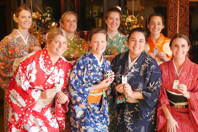 Cultural Activities :Kimono, tea ceremony, Calligraphy and Amulet - Getting started at Okeiko Japan, near public transport