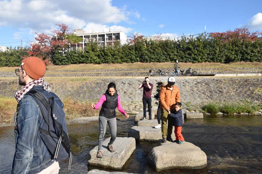 Cycle Kyoto's Hidden Gems & Gion Stroll - University campuses and residential streets by bike